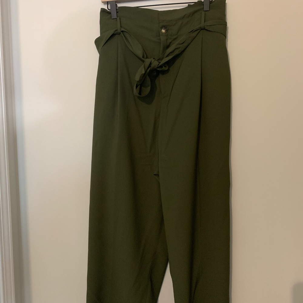 Madewell Green Plus Size Flowy Pants